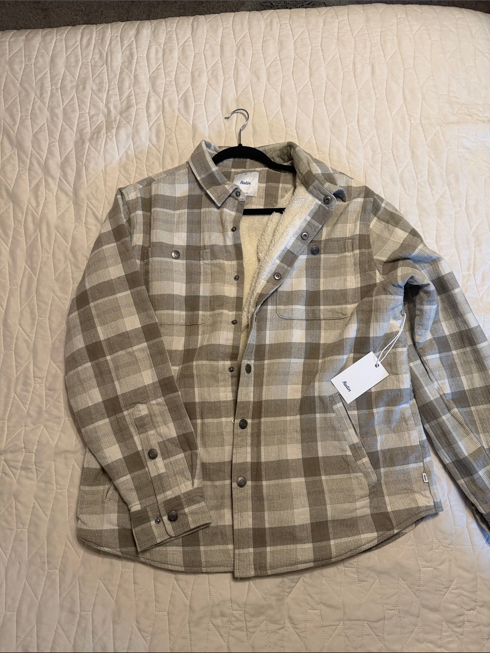 Katin Plaid Lined Shacket
